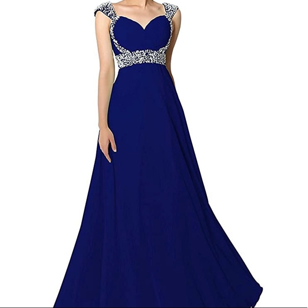 Blue dress